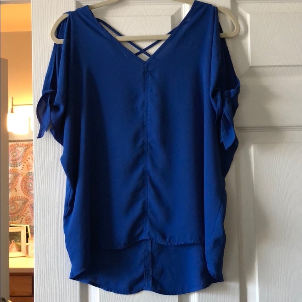 BLUE BLOUSE